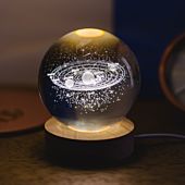 Globe en cristal – Planètes en 3D