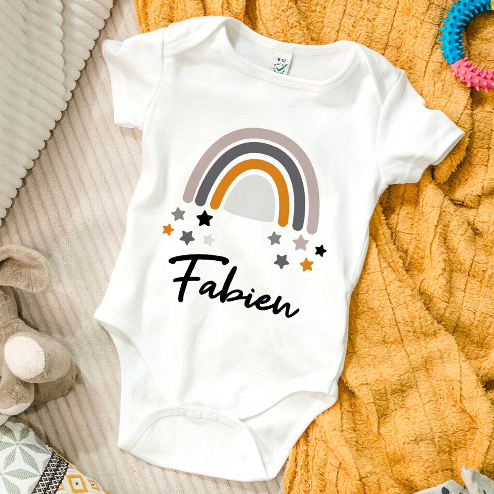 Body bébé personnalisé avec prénom