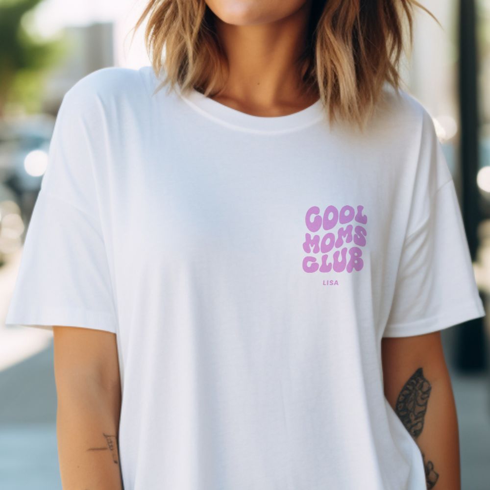 T-shirt personnalisé Cool Mums & Dads Club 