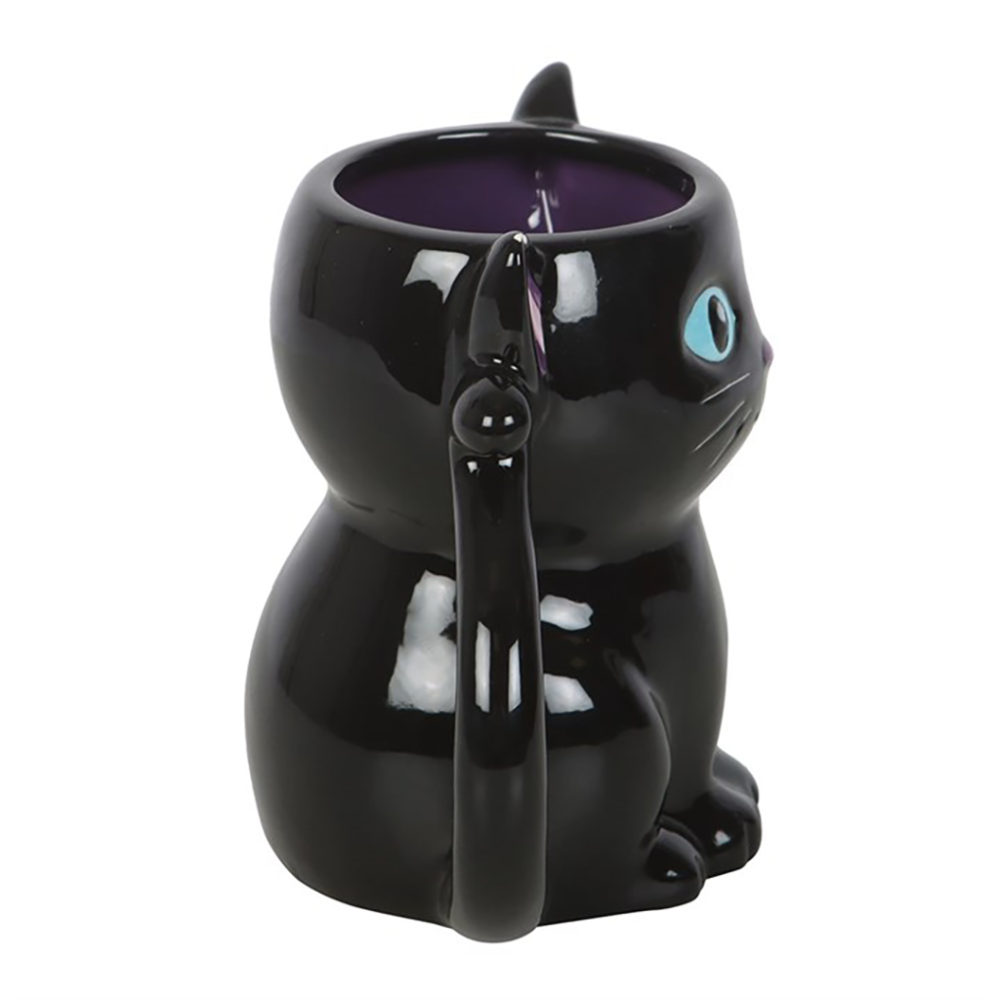 Tasse chat mignonne et effrayante