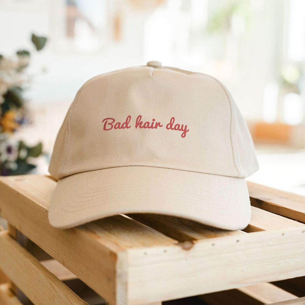 Casquette personnalisable avec texte