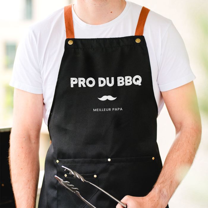 Tablier personnalisé avec texte et symbole