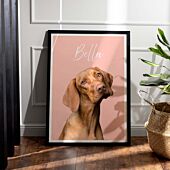 Poster personnalisé avec votre animal de compagnie